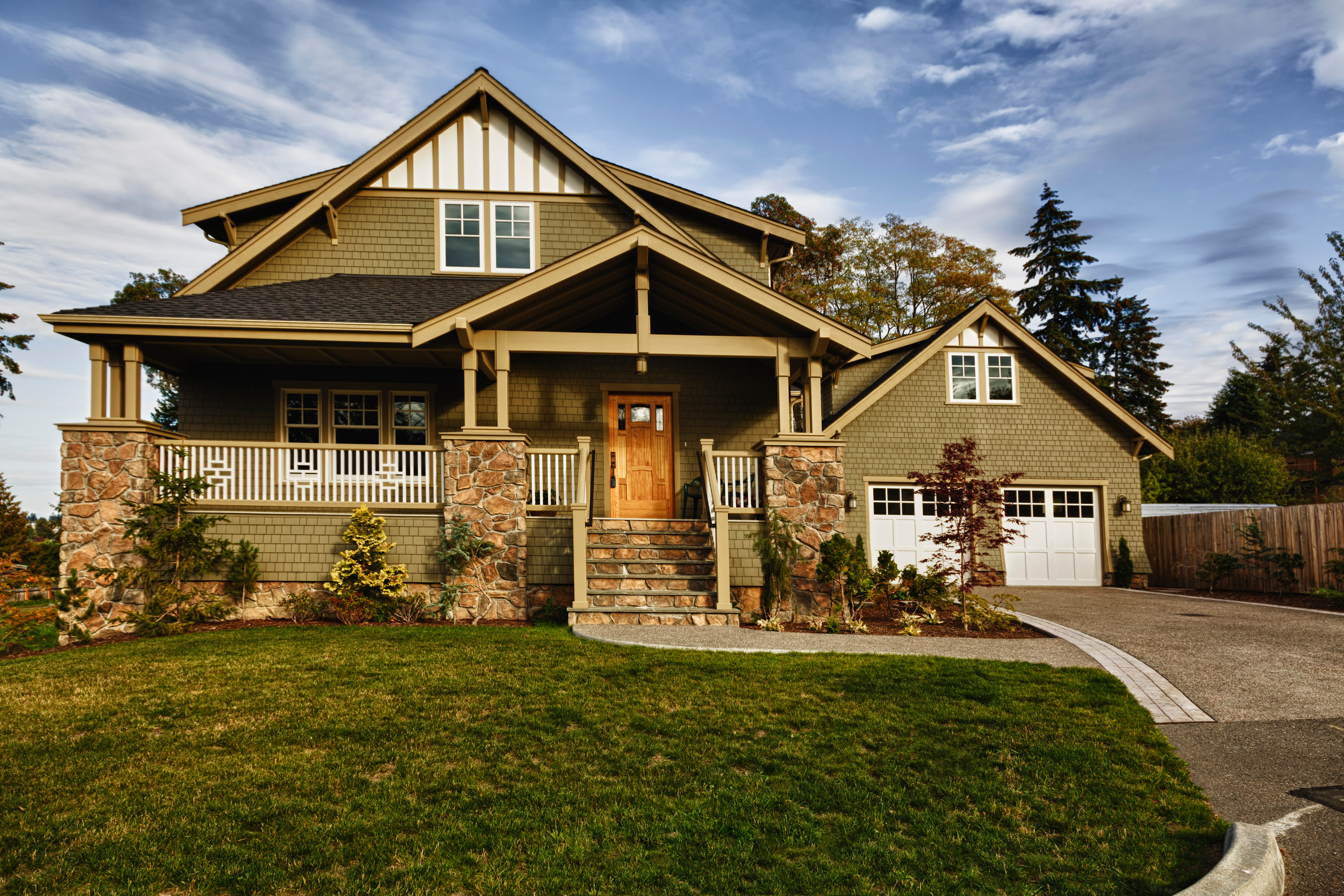 beautiful new home in the country