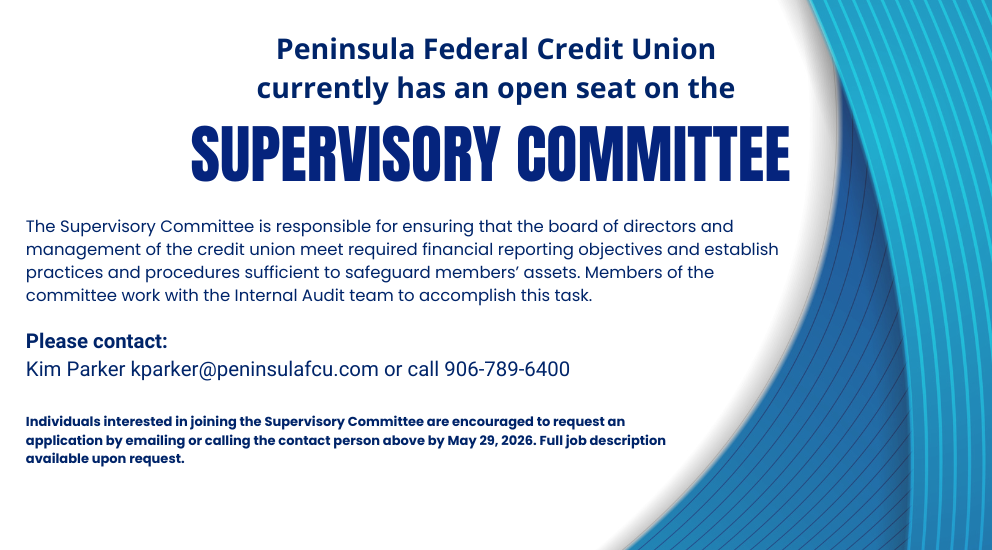 Supervisory Committee Opening
